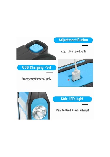 Solar Kamp Feneri, Kamp Yürüyüşü, Seyahat, Sırt Çantasıyla Green