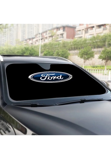 Goldenqian F-ford Mustang Otomatik Cam Güneş Gölge Kişiselleştirilmiş Resim Bloğu Uv Işınları Güneşlik Koruyucu Araba Güneşliği Z7