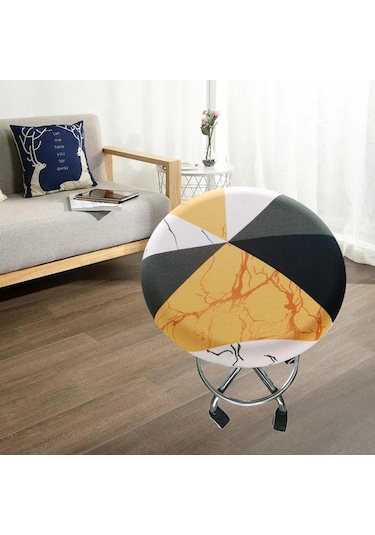 Suntek Streç Yuvarlak Bar Taburesi Örtüsü Elastik Bar