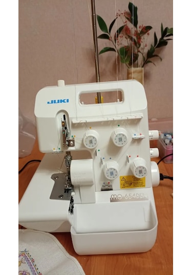 Juki Mo-654de Overlok Makinesi Için Atık Kutusu Fire Kabı