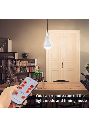 Lemestar Güneş Enerjili Fener 7w - 5 İş Modu Yüksek/orta/düşük Parlaklık, Sos, Işık Sensörü - Zamanlayıcı Ayarlı - Ip65 Su Geçirmez - 1800mah Pil - 2 Adet Fener+güneş Paneli+kumanda