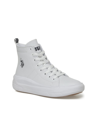 U.S. Polo Assn. CLEMENTINE PU 3PR Kadın  Beyaz Sneaker