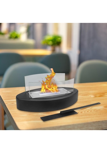 Suntek Taşınabilir Şömine Parti Şenlikli Ev Yatak Siyah