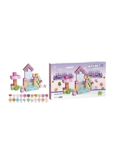 Magnetic Puzzle Kutulu 81 Parça Manyetik Oyun Seti Ce Belgeli