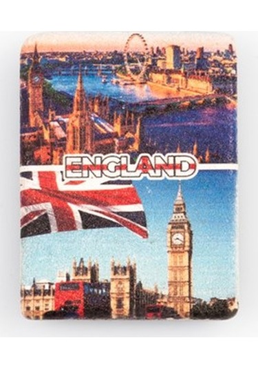 İngiltere Temalı Taş Magnet
