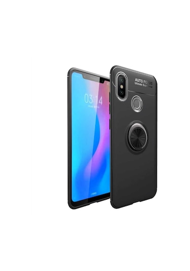 Xiaomi Redmi Note 7 Kilif Yüzüklü Magnetli Ravel Case 389753336