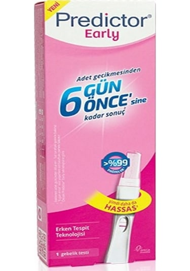 Predictor Early Erken Gebelik Testi 1 Test