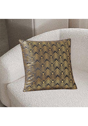 Suntek Yastık Kılıfı 18 18 Inç Minimalist Çok Yönlü Koyu-gri Koyu Gri