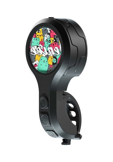 Artfulabode Yol Scooter Renkli Kornası Hırsızlığa Karşı Gidon Elektrikli Dağ Bisikletleri İçin Jv Çok Renkli