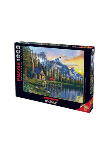 1024 Dağevinde Günbatımı Puzzle / Anatolian Puzzle
