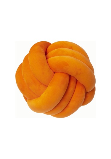 Tek Renkli Yastık, Üçlü İp Kristal Tüylü 35cm-30 Ekru