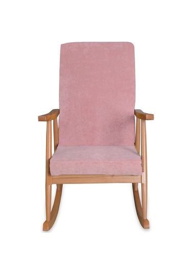 Asedia Trend Naturel Pembe Sallanan Sandalye