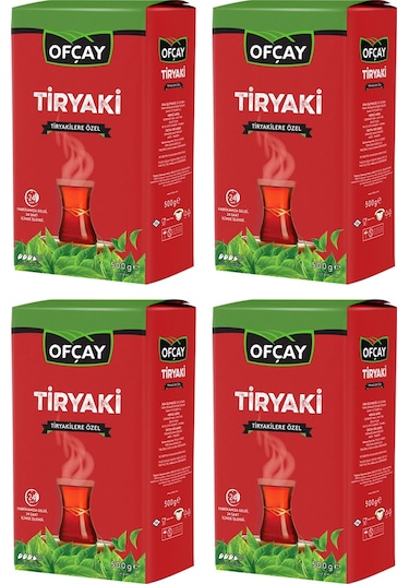Ofçay Tiryaki Çay 500 Gr X 4 Adet