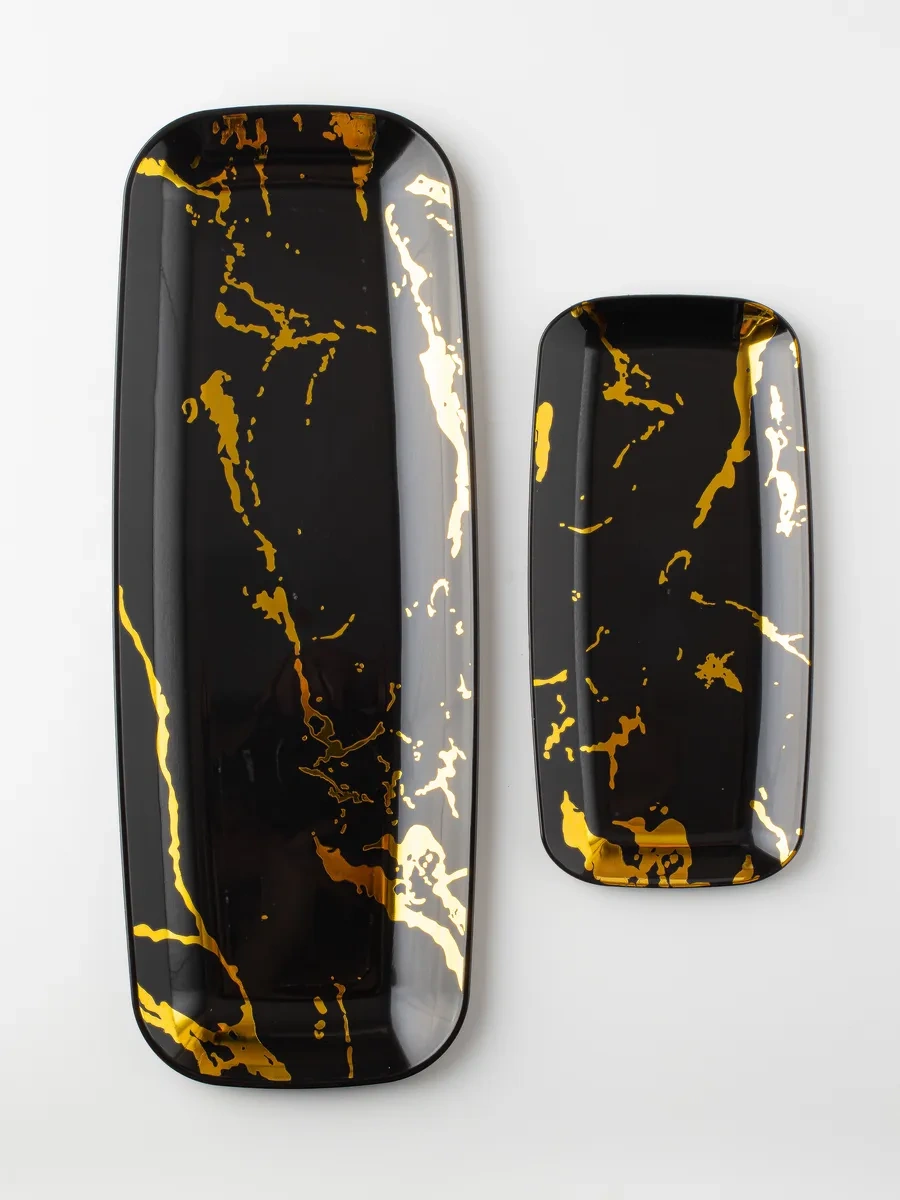 Family Co. Sunum İçin Tek Kullanımlık Plastik Tabaklar - 6 Adet. 372345689 100 adet