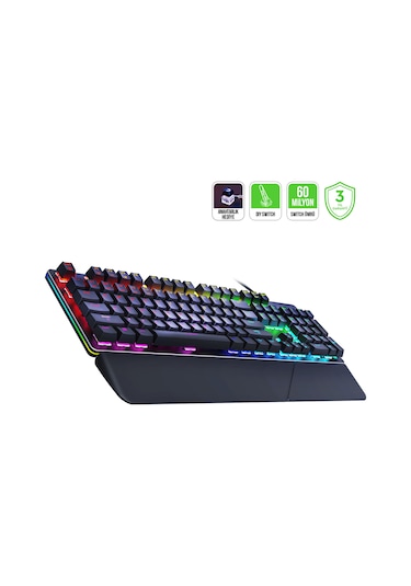 Gamepower Calypso V2 RGB Blue Switch Optik Mekanik Klavye