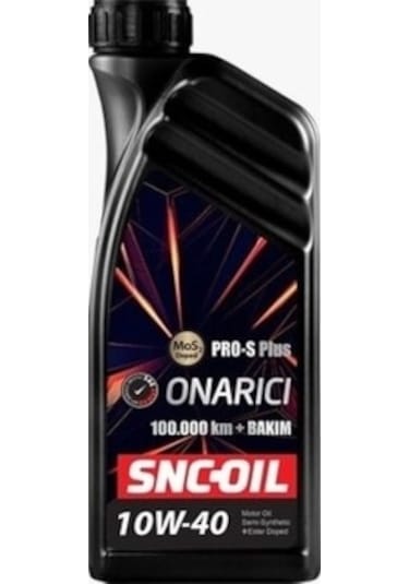 Snc Oil 100.000 + Bakım Pro-S Plus Onarıcı 10W-40 Sentetik Motor Yağı 1 L