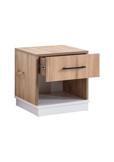 Genç Odası Efes Çalışma Masası,karyola,komodin Ceviz Krem Ceviz