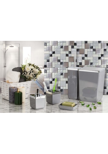 Primanova Toskana Banyo Seti Gri M-Sa01-07 Gri