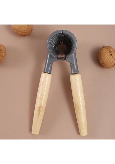 Ceviz Kıracağı Zaman Tasarrufu Sağlayan İş Tasarrufu Sağlayan Kaymaz Sap Yaylı Tasarım Fındıkkıran Fındık Açacağı Ev İçin Siyah