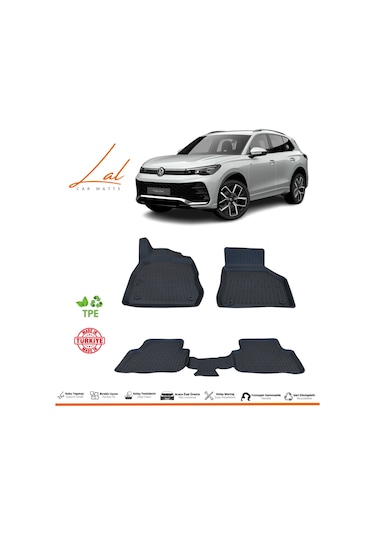 Volkswagen Tiguan 2024+ 3d Havuzlu Paspas