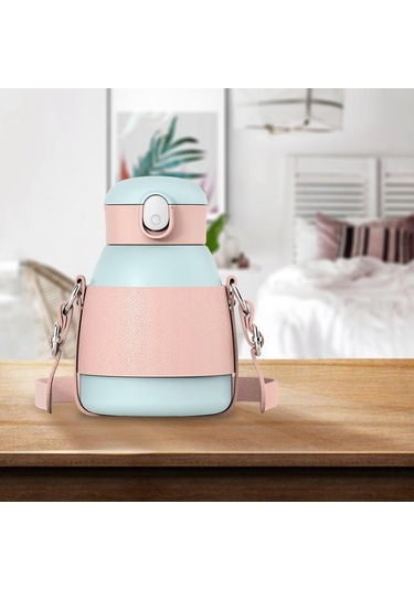 Suntek Spor Yetişkin Çocuklar Için Pipetli Vakum Yalıtım Mavi