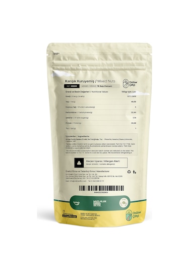 Online Çiftçi Lüks Karışık Kuruyemiş 400G