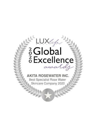 Akita Doğal Yağı Alınmamış Gül Suyu Cam Şişe 3 x 200 ML