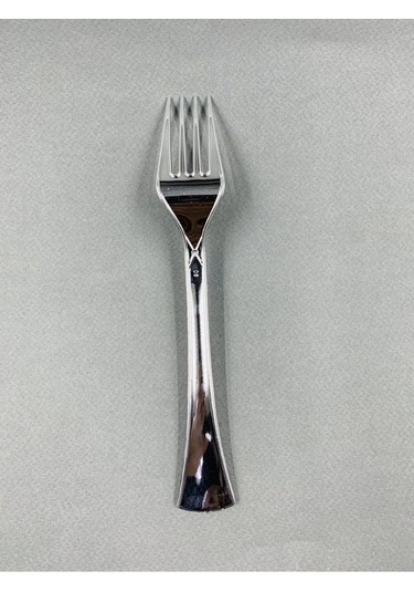 Bursa Pazari Tek Kullanımlık Plastik Çatallar Krom 18 Adet 136433004 Diğer