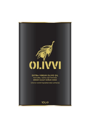 Olivvi Soğuk Sıkım Sızma Zeytin Yağı 10 L