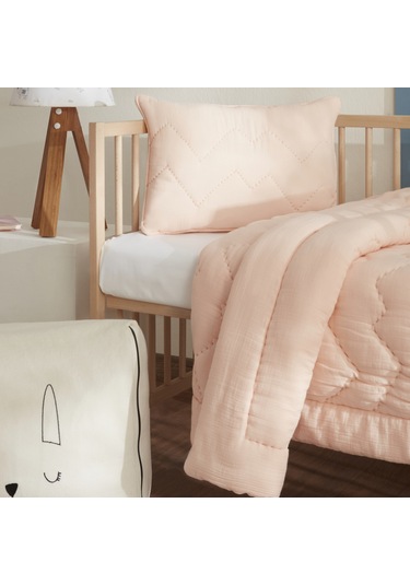 Karaca Home Bebek Arden Yastık Yorgan Seti Pembe