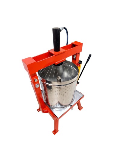 Zentra Pistonlu Paslanmaz Çelik Meyve Sıkma Presi 50 Litre