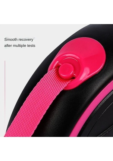 Soulader Otomatik Geri Saran Köpek Tasması, Büyük Irk Orta Küçük Boy Evcil Hayvan Gezdirme İpi