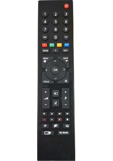Grundig Uyumlu, G49L8543 4B Led Tv Kumanda