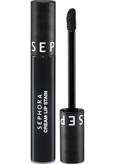 Sephora Cream Lip Stain Bulaşmayan Kadife Bitişli Ruj - Mat Likit Ruj - 28 Night Bird 5 Ml 0