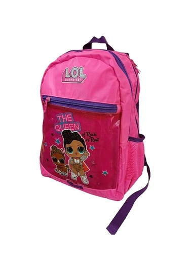 Lol Lisanslı Kaliteli Sırt Çantası İlkokul Pembe -5