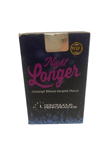 Night Longer Ginsengli Bitkisel Karışımlı Macun 125 G