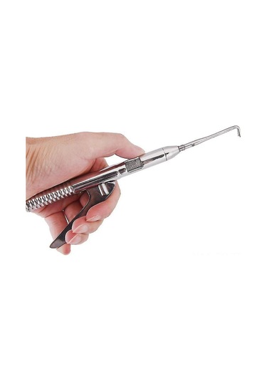 Skycity Dental Metal Korumalı Diş Kraniği Çıkarıcı - 4 Vitesli Manuel Ayarlanabilir, Ce Sertifikalı, Kırmızı