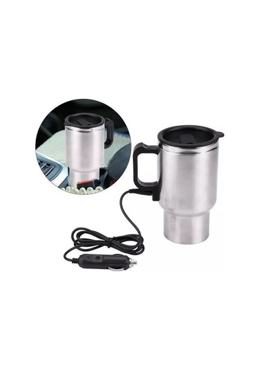 Sardıcı Araba Termosu Paslanmaz Çelik Kablolu Isıtıcı Bardak
