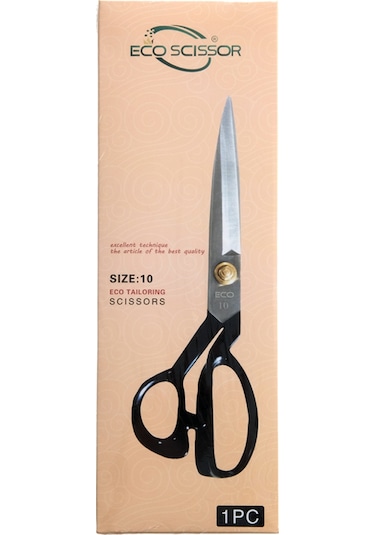 Eco Scissor Terzi Makası 10" (26 Cm) Siyah