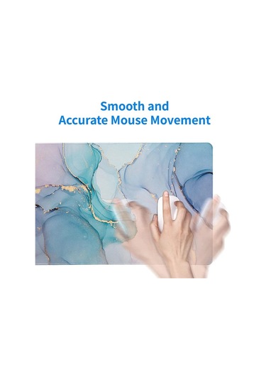 Mermer Dokulu Mouse Pad Klavye Matı Mor 300x600x2mm Mor