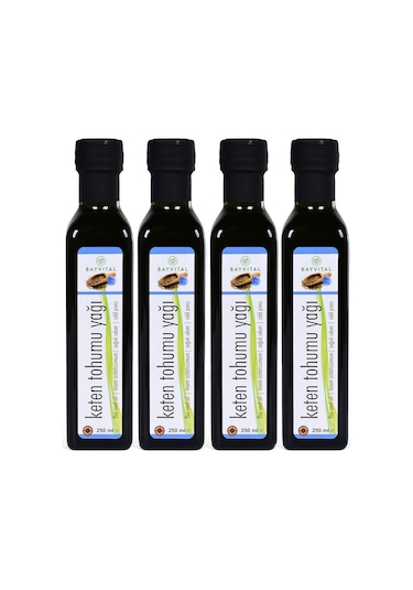 Bayvital Keten Tohumu Yağı 4 x 250 ML