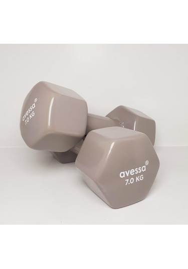Avessa 7 Kg Vinil Dambıl Pvc 2 Adet