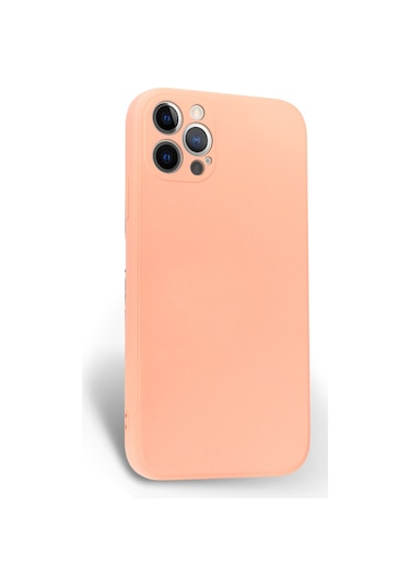 iPhone 12 Pro Kılıf Kamera Korumalı Lansman Silikon Kapak