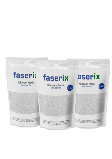 Kalsiyum Klorür E509 Gıda Tipi 3 Kg