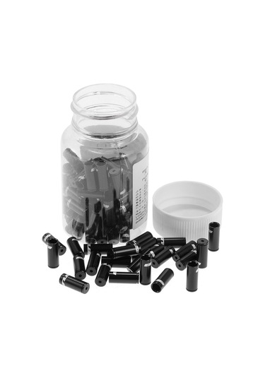 Reedark Alüminyum 4mm Vites/fren Kablosu Ucu Kapakları, Renkli, Aşınmaya Dayanıklı, 100 Adet Paket Çok Renkli