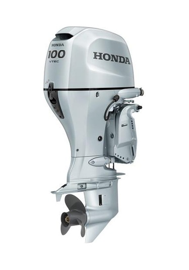 Honda Bf 100 Ak1 Lrtu Uzun Şaft Marşlı&trimli Direksiyon Sistemli 4 Zamanlı Deniz Motoru