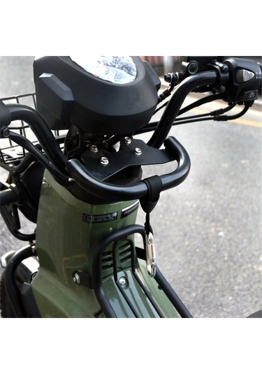 Junzhuodianpu Honda Cross Cub Cc110 Ja45 Ja60 İçin Motosiklet Cep Telefonu Destek Montaj Standı Navigasyon Kol Dayama Braketi