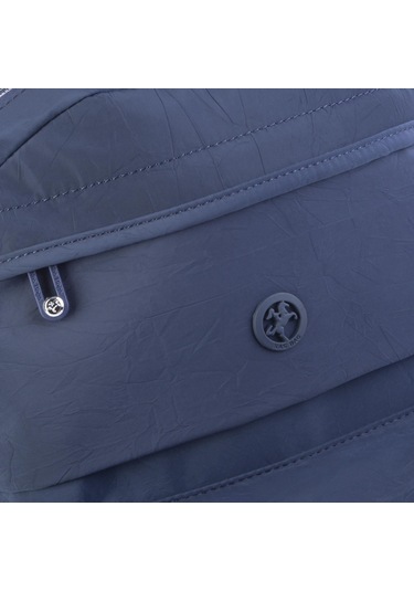 Nas Bag Extra Hafif Su Geçirmez Çok Gözlü Waterproof Unisex Sırt Çantası 30x40 Cm Lacivert