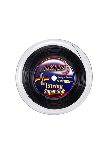 Pros Pro İstring Süper Soft 1,30 Mm. Rulo Raket Kordajı 200 Metre