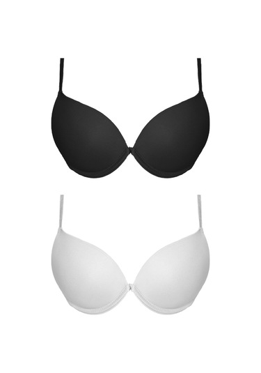 Cottonhill Lol Up Push Up Balenli Sütyen 2'li Paket Çok Renkli